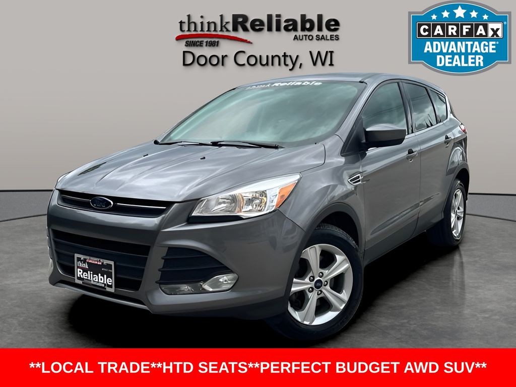 Sterling Gray Metallic 2014 Ford Escape SUV / Crossover All-Wheel Drive 6-Speed Automatic