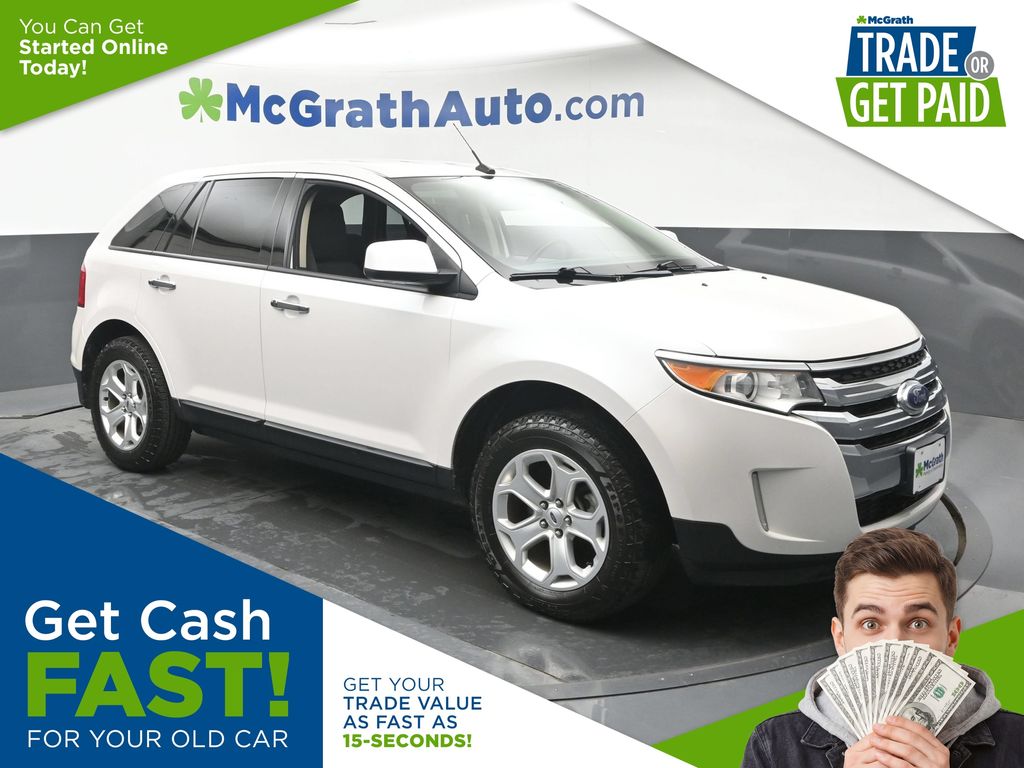 White Platinum Metallic Tri-Coat 2011 Ford Edge SUV / Crossover All-Wheel Drive 6-Speed Automatic