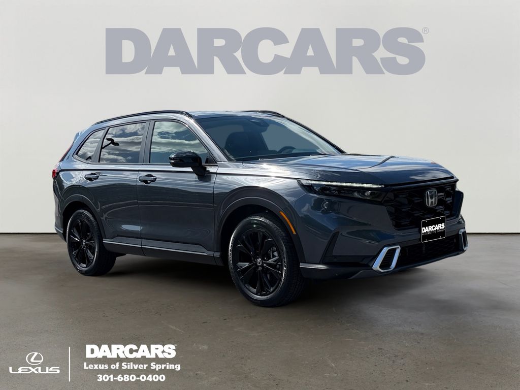Gray 2026 Honda CR-V Hybrid SUV / Crossover All-Wheel Drive Continuously Variable Transmission