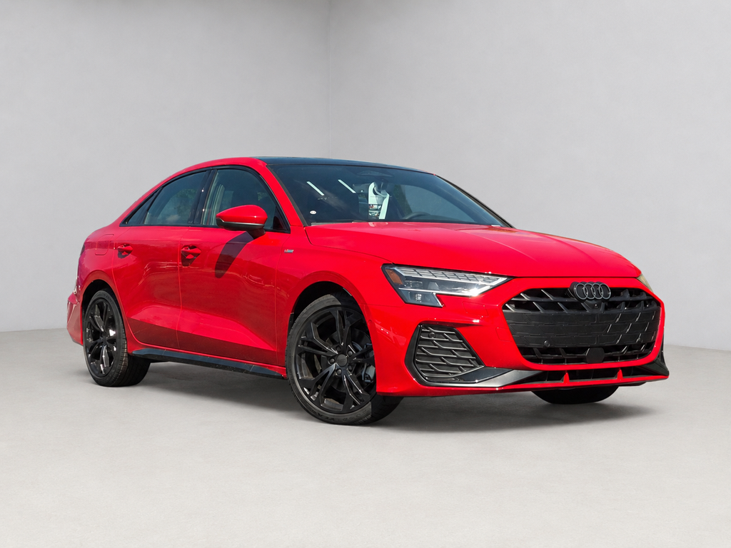 Red 2026 Audi A3 Hatchback  7-Speed Automatic