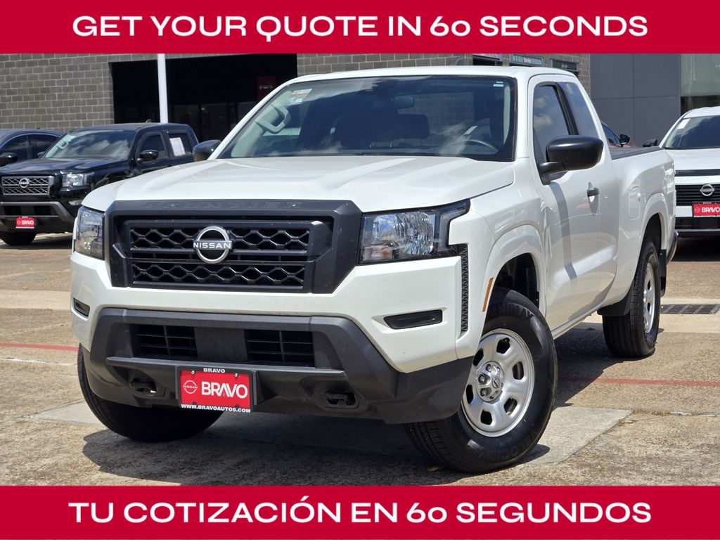2022 Nissan Frontier S White at Bravo Nissan