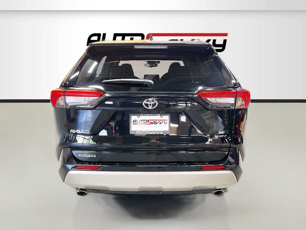 Used 2025 Midnight Black Metallic Toyota SE image 6