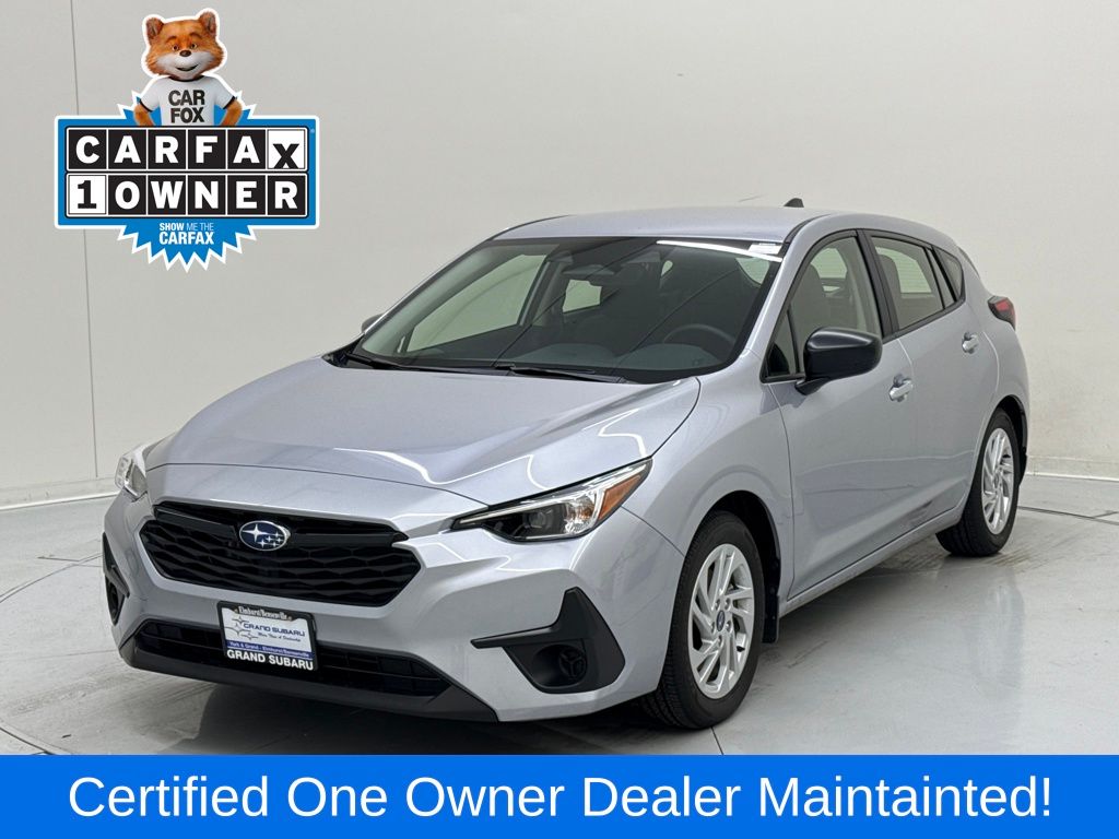 Ice Silver Metallic 2025 Subaru Impreza AWD Wagon All-Wheel Drive Continuously Variable Transmission