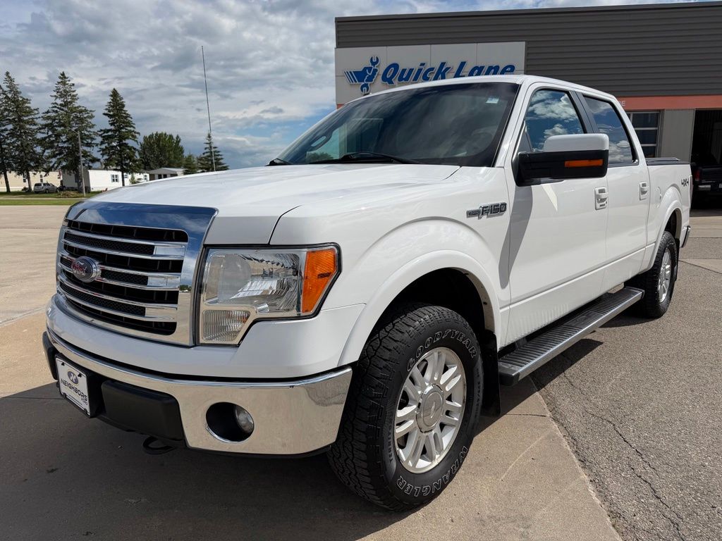 Oxford White 2013 Ford F-150 Pickup Truck Four-Wheel Drive 6-Speed Automatic