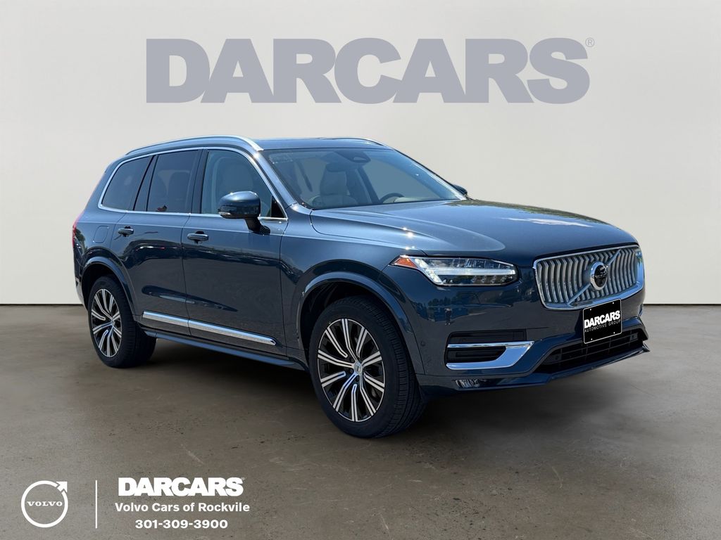 Denim Blue Metallic 2024 Volvo XC90 B6 Plus Bright Theme 7-Passenger AWD SUV / Crossover All-Wheel Drive Automatic