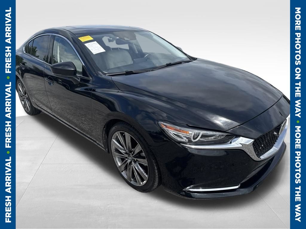 Jet Black Mica 2018 Mazda MAZDA6 Sedan Front-Wheel Drive 6-Speed Automatic