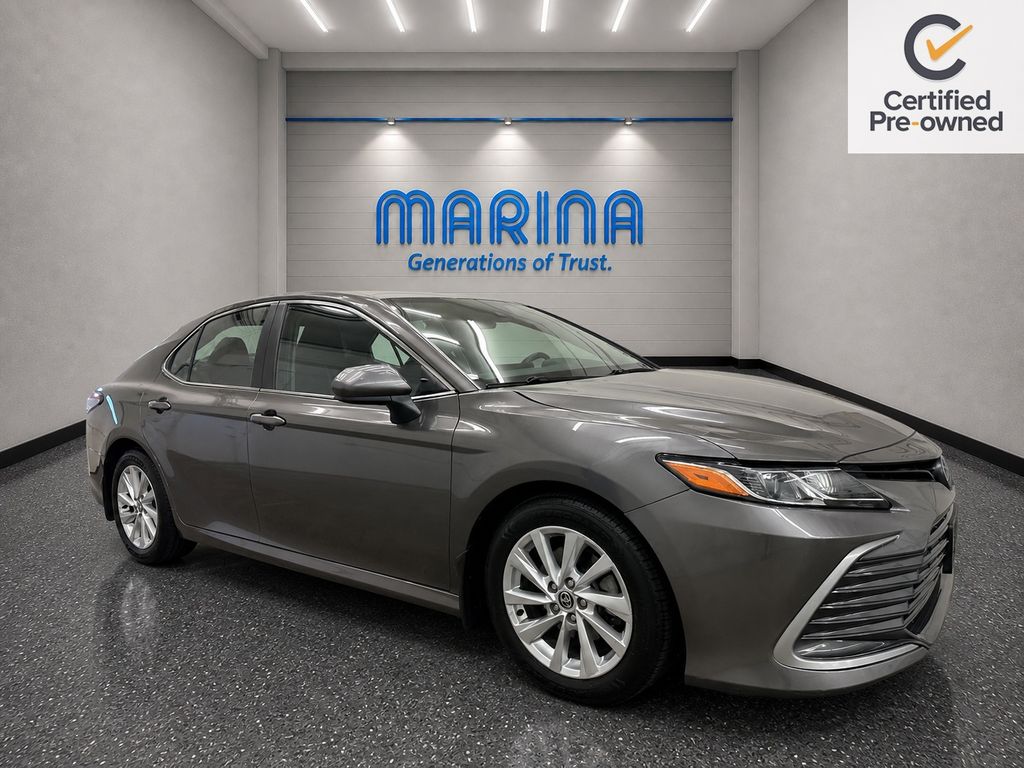 Predawn Gray Mica 2023 Toyota Camry Sedan Front-Wheel Drive 8-Speed Automatic
