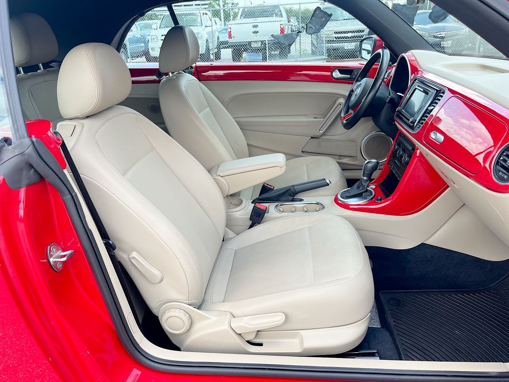 2019 Volkswagen Beetle Convertible 2.0T SE Red at AutoSavvy Houston Southwest