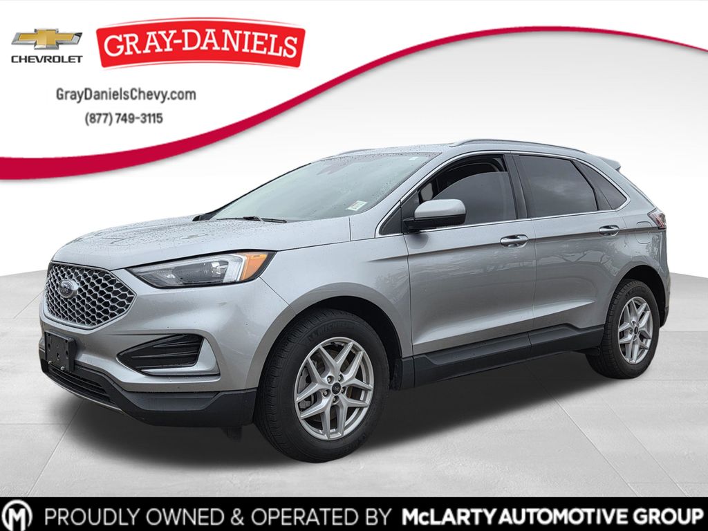 Silver Metallic 2023 Ford Edge SUV / Crossover All-Wheel Drive 8-Speed Automatic