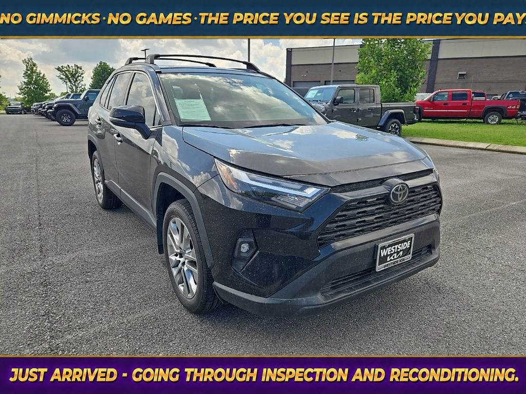 Midnight Black Metallic 2024 Toyota RAV4 SUV / Crossover Front-Wheel Drive 8-Speed Automatic