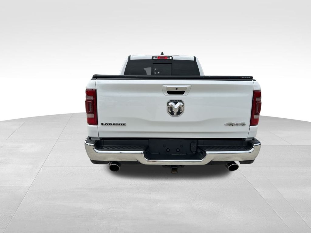2021 Bright White Clearcoat Ram 1500 Laramie 4X4 Truck