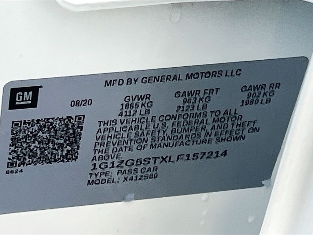 Used 2020 White Chevrolet RS image 30