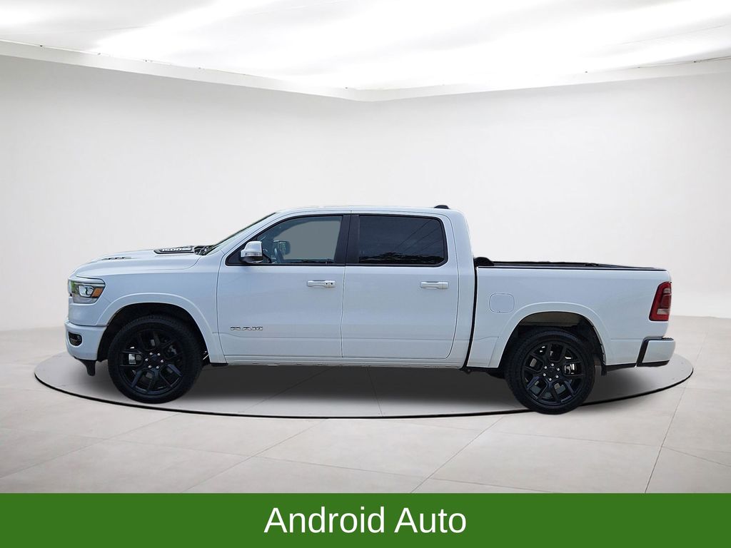 2022 Ram 1500 Laramie 4x4 Crew Cab HEMI 5.7L V8 w/ Nav White at Bob Mills Chevrolet