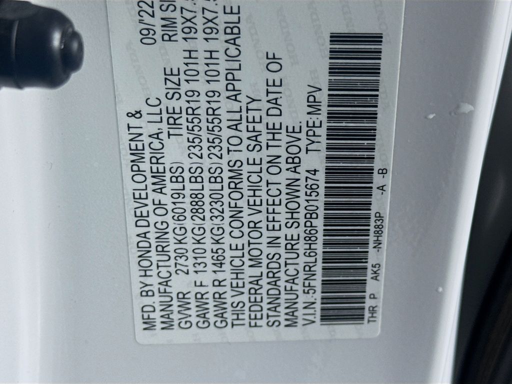 Used Car 2023 Honda Odyssey  Touring For Sale Under $35,000 In Austin, Texas