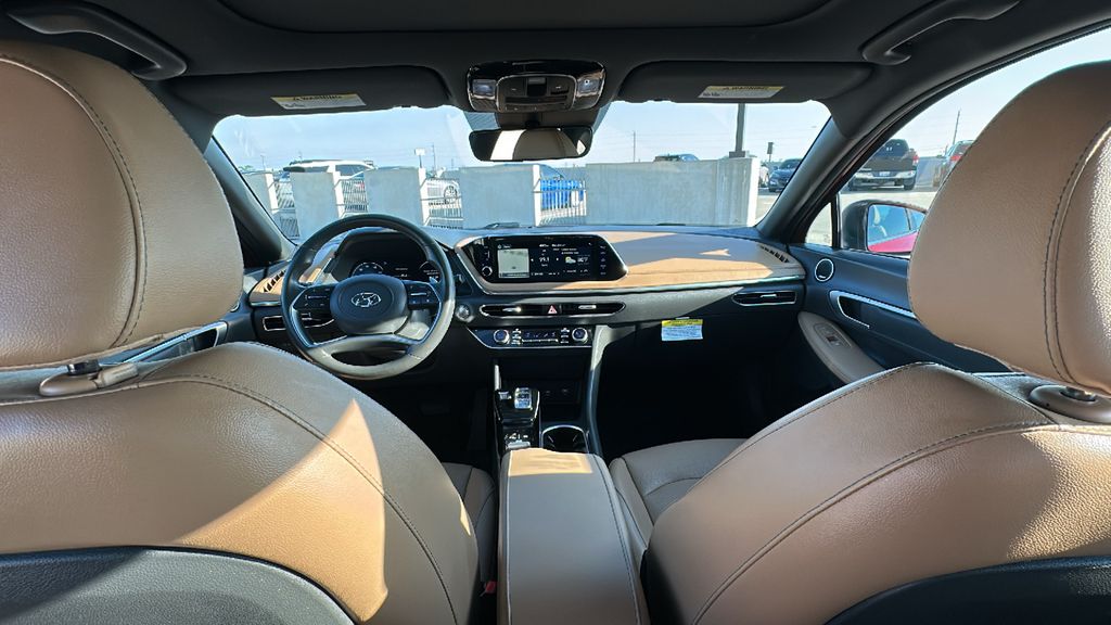 2021 Hyundai Sonata Limited Red at Parkway Family Mazda