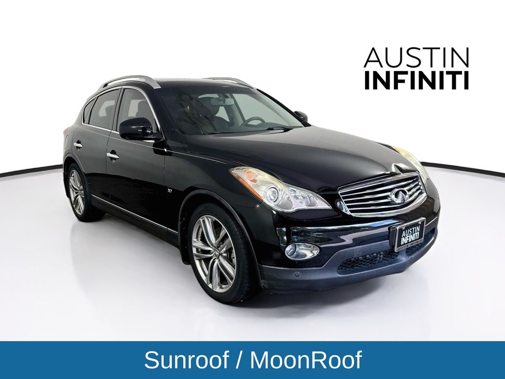 Black Obsidian 2015 INFINITI QX50 SUV / Crossover All-Wheel Drive 7-Speed Automatic