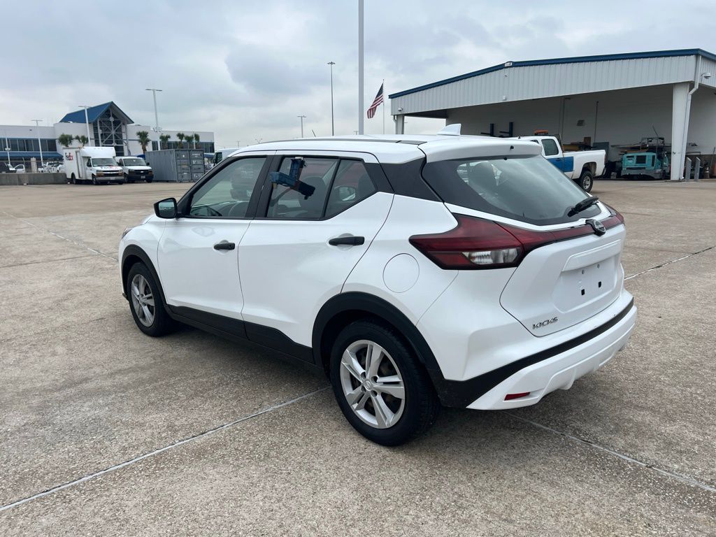 2023 Nissan Kicks S White at South Houston Nissan
