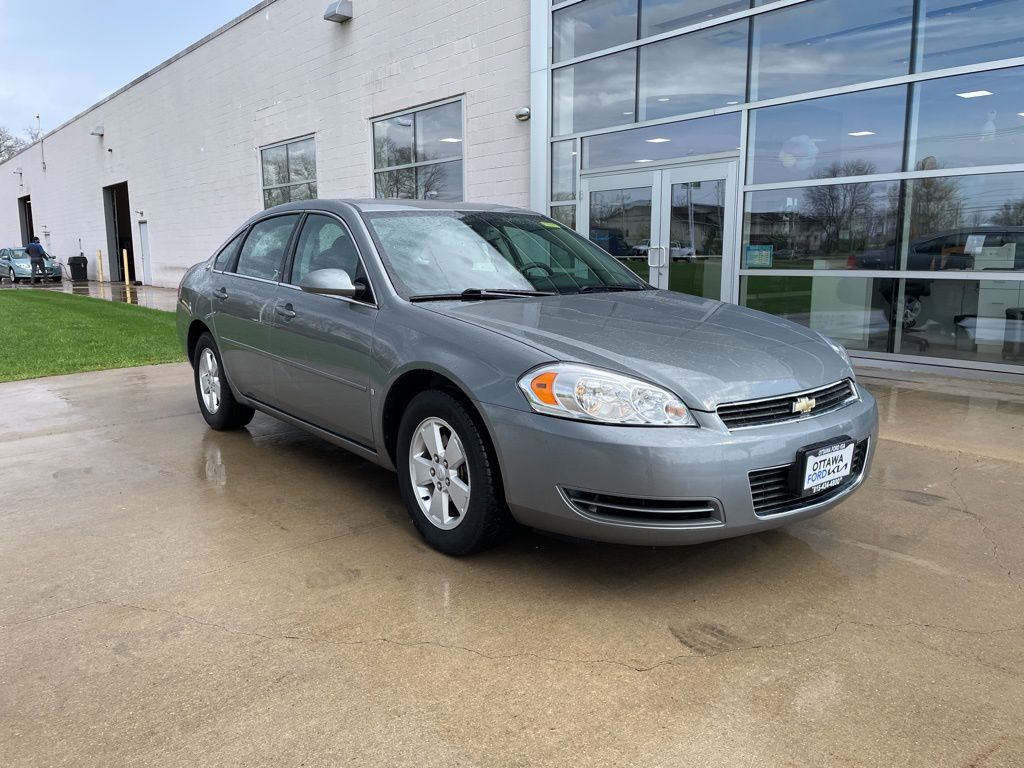 Dark Silver Metallic 2008 Chevrolet Impala 1LT FWD Sedan Front-Wheel Drive 4-Speed Automatic Overdrive