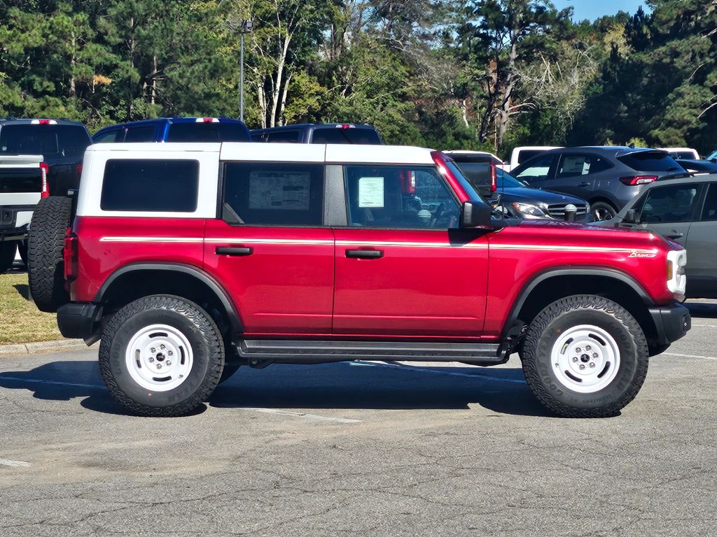 2025 Ford Bronco Heritage Edition Red at Walterboro Ford