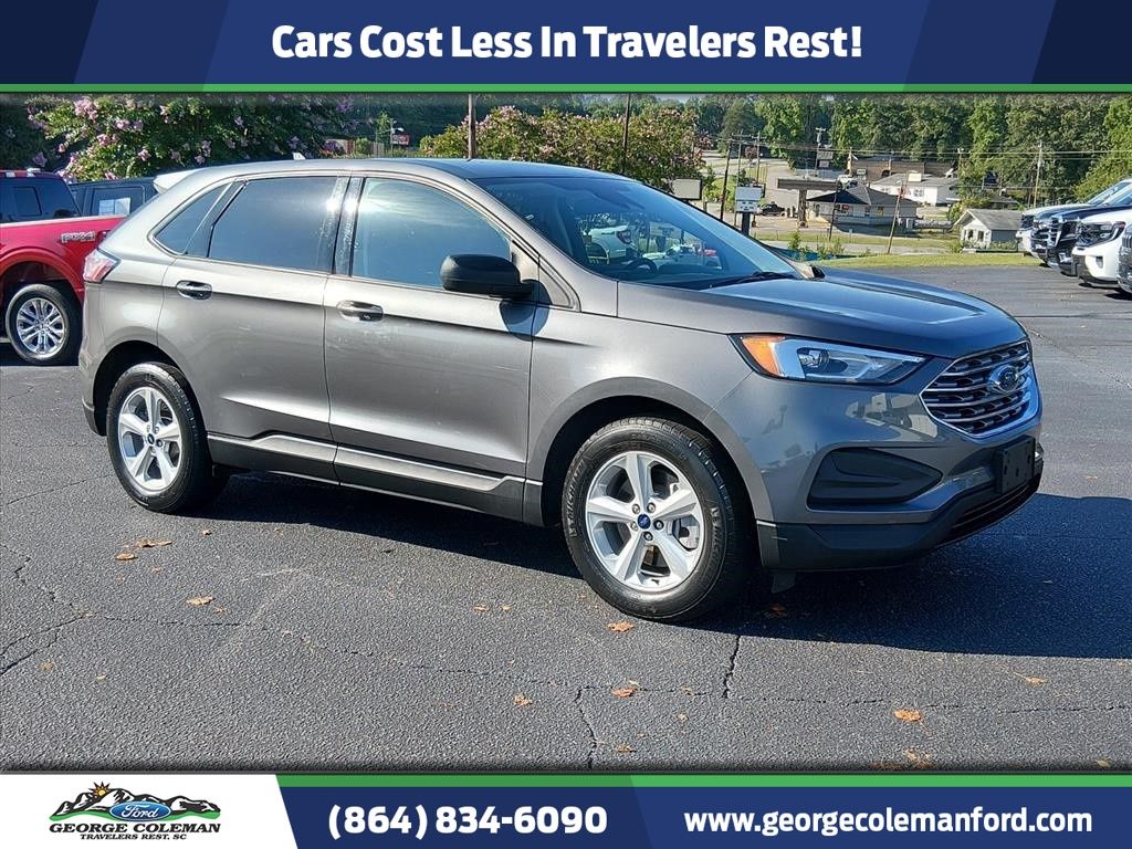 Gray Metallic 2022 Ford Edge SUV / Crossover All-Wheel Drive 8-Speed Automatic