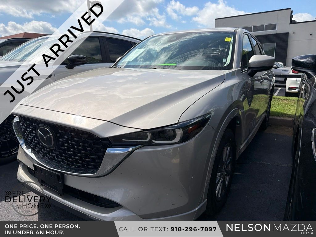 Gray (Platinum Quartz Metallic) 2025 Mazda CX-5 SUV / Crossover All-Wheel Drive 6-Speed Automatic