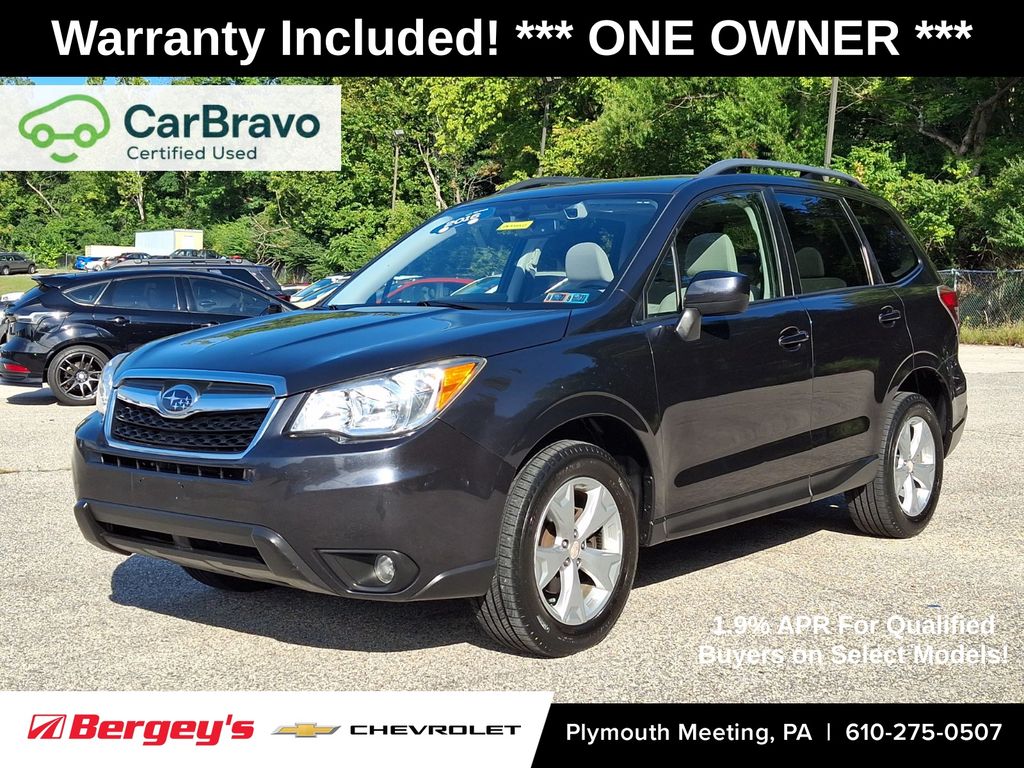 Dark Gray Metallic 2016 Subaru Forester SUV / Crossover All-Wheel Drive Continuously Variable Transmission