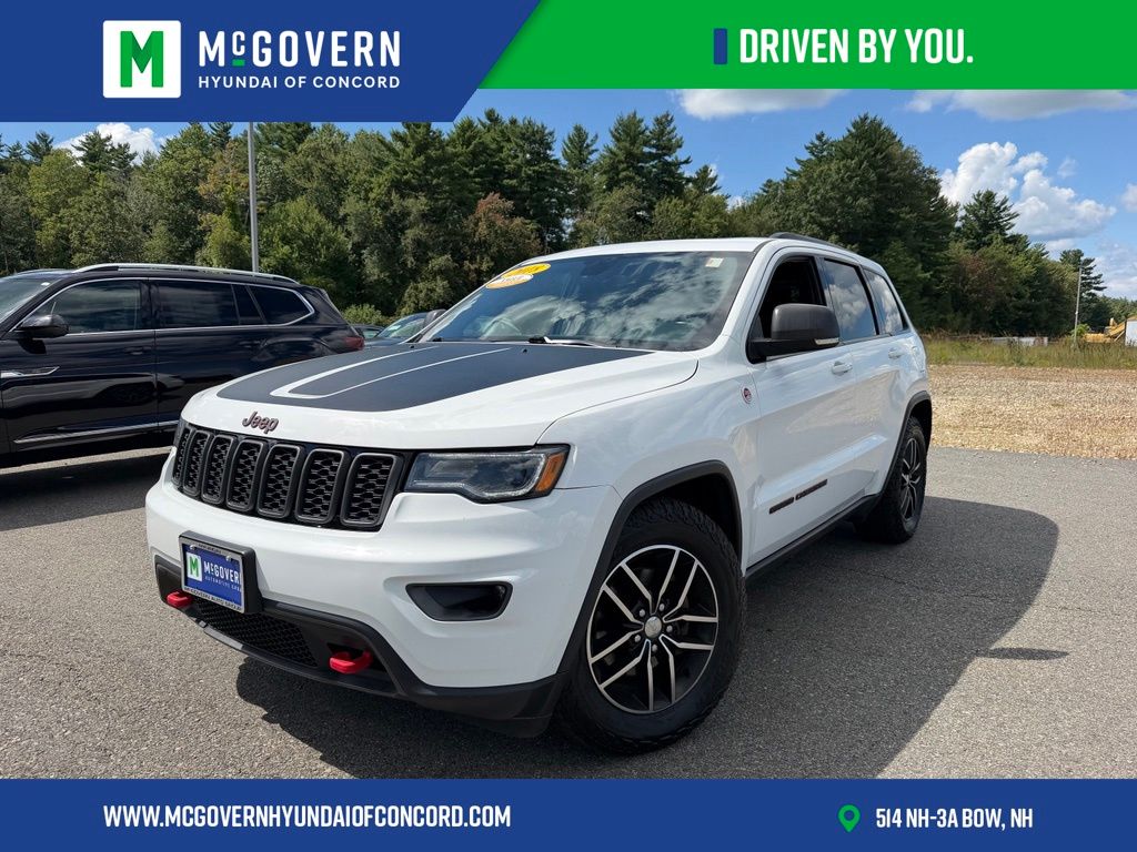 Bright White Clearcoat 2018 Jeep Grand Cherokee SUV / Crossover Four-Wheel Drive 8-Speed Automatic