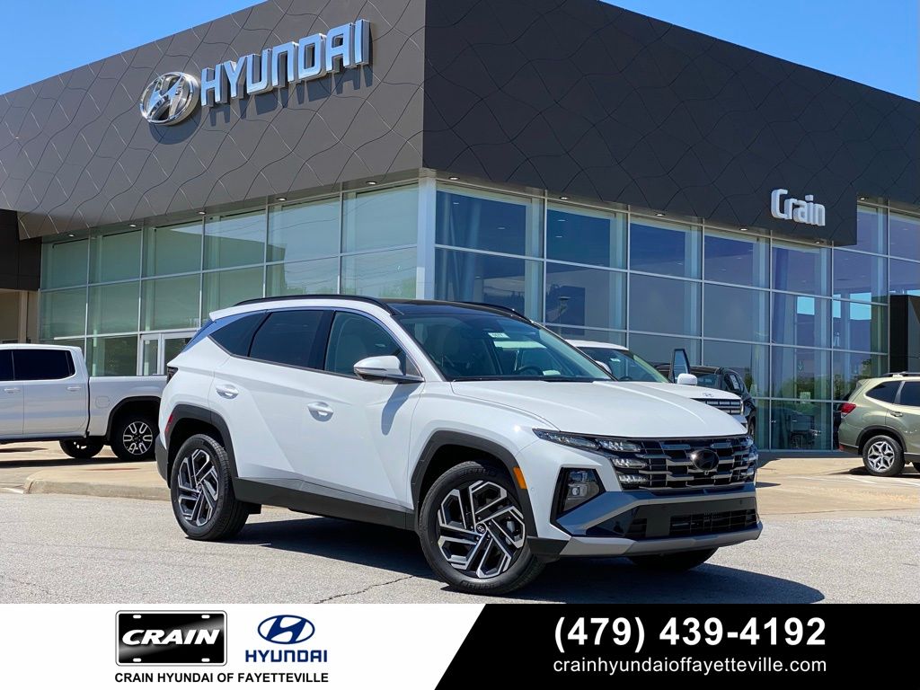 White Pearl 2026 Hyundai Tucson Hybrid Limited AWD SUV / Crossover All-Wheel Drive 6-Speed Automatic