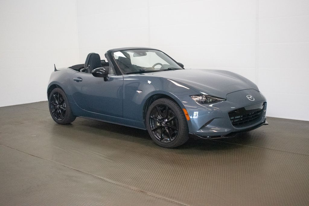 Polymetal Gray 2021 Mazda MX-5 Miata Convertible Rear-Wheel Drive 6-Speed Automatic