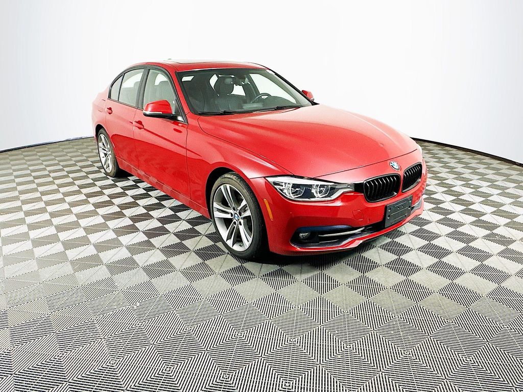 Red 2016 BMW 3 Series 328i xDrive Sedan AWD Sedan All-Wheel Drive 8-Speed Automatic