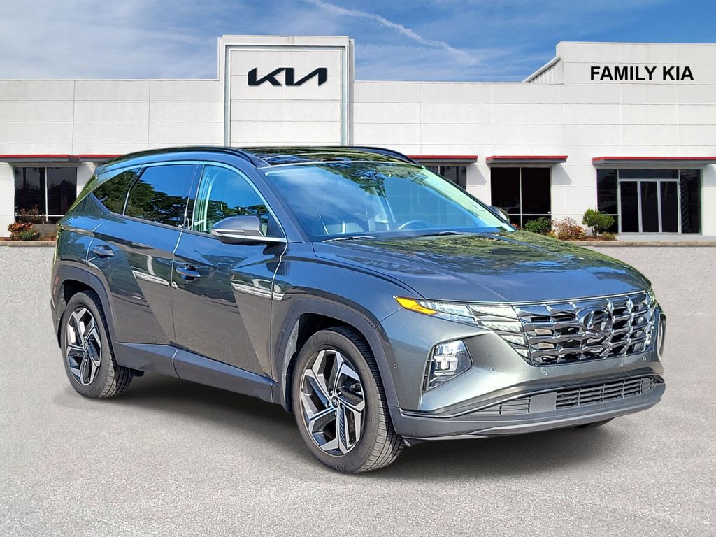 Amazon Gray 2022 Hyundai Tucson SUV / Crossover Front-Wheel Drive 8-Speed Automatic