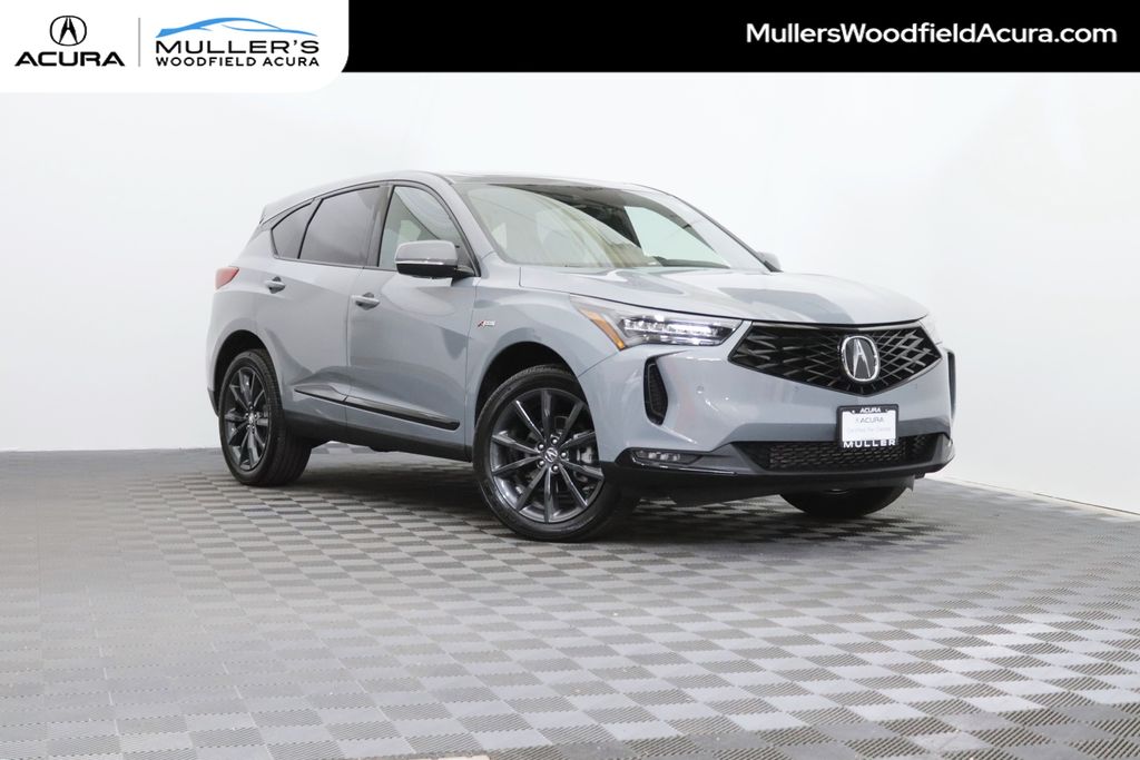 Urban Gray Pearl 2025 Acura RDX SH-AWD with A-Spec Package SUV / Crossover All-Wheel Drive Automatic