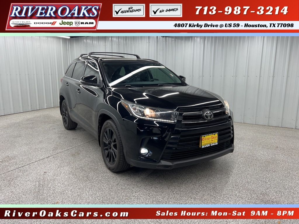 2019 Toyota Highlander SE Black at Cook Ford