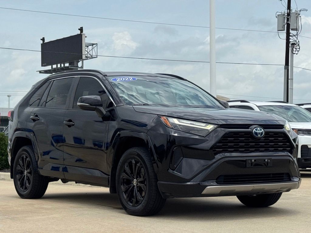 2022 Toyota RAV4 Hybrid SE Black at EAG Ford Navasota
