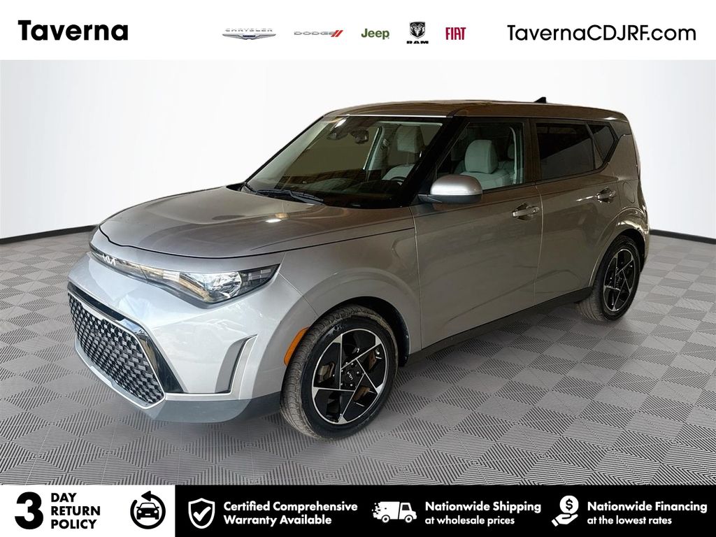 Steel Gray 2023 Kia Soul SUV / Crossover Front-Wheel Drive Continuously Variable Transmission