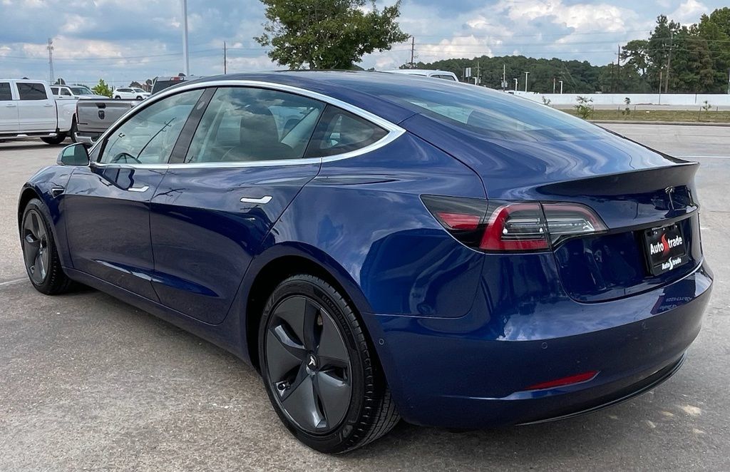 2020 Tesla Model 3 Standard Range Plus Blue at Bayshore Chrysler Jeep Dodge Ram
