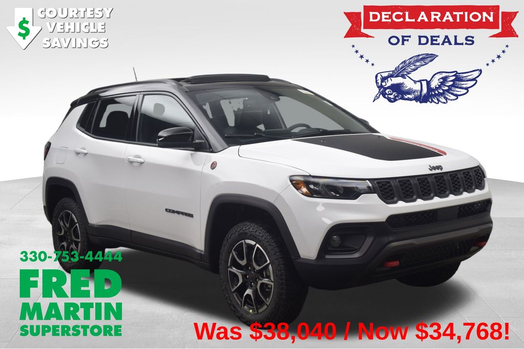 new 2026 Jeep Compass car, priced at $34,768