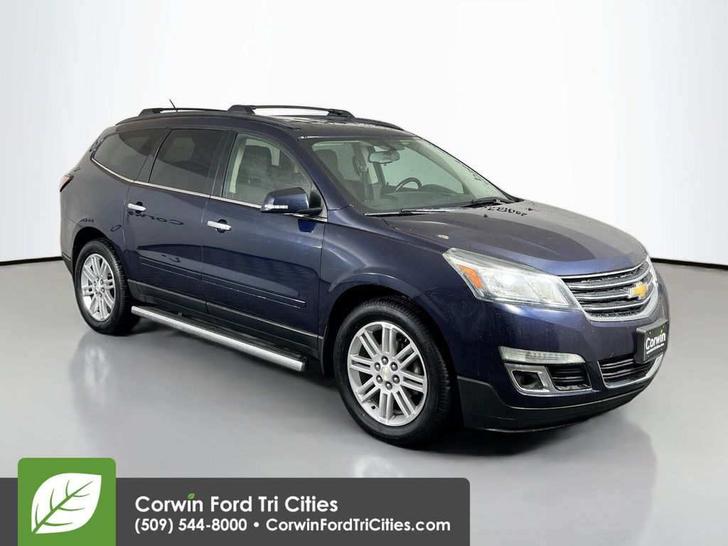 Blue Velvet Metallic 2015 Chevrolet Traverse 1LT AWD SUV / Crossover All-Wheel Drive 6-Speed Automatic