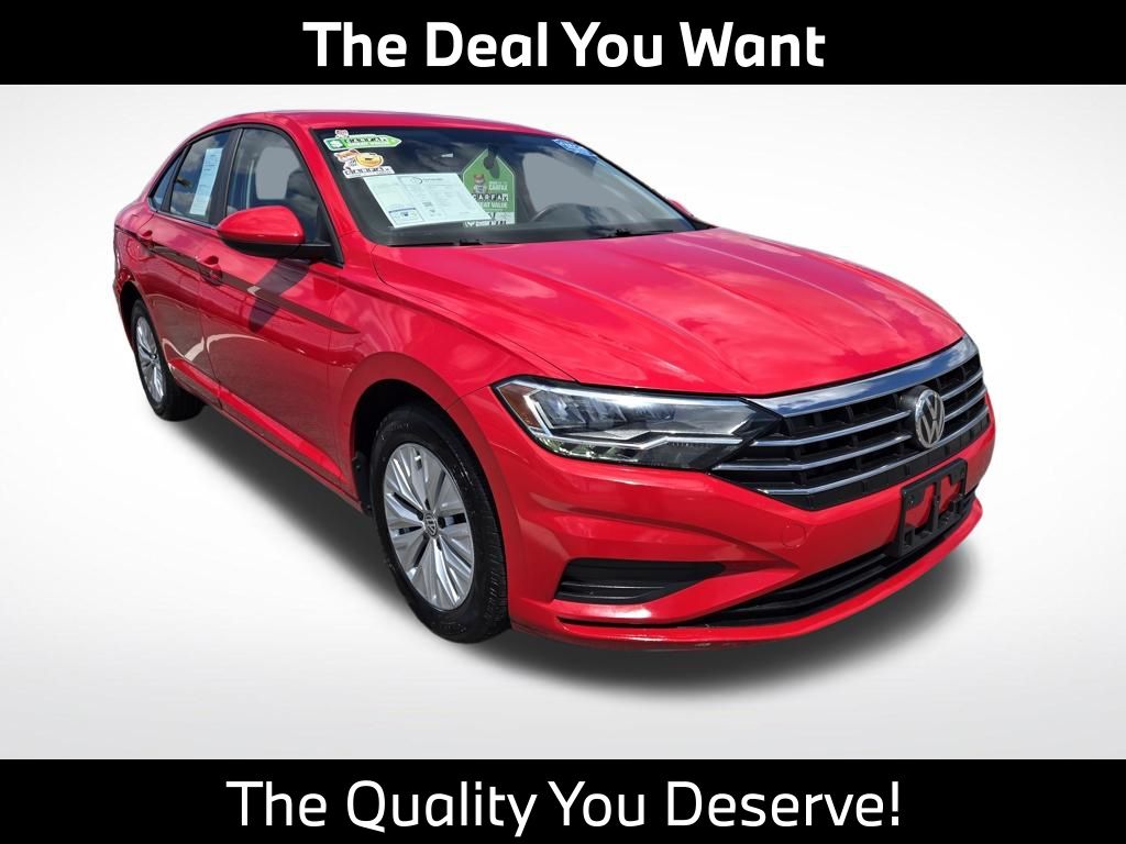 Tornado Red 2019 Volkswagen Jetta S FWD Sedan Front-Wheel Drive 8-Speed Automatic