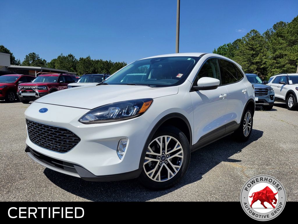 Oxford White 2022 Ford Escape SUV / Crossover All-Wheel Drive 8-Speed Automatic