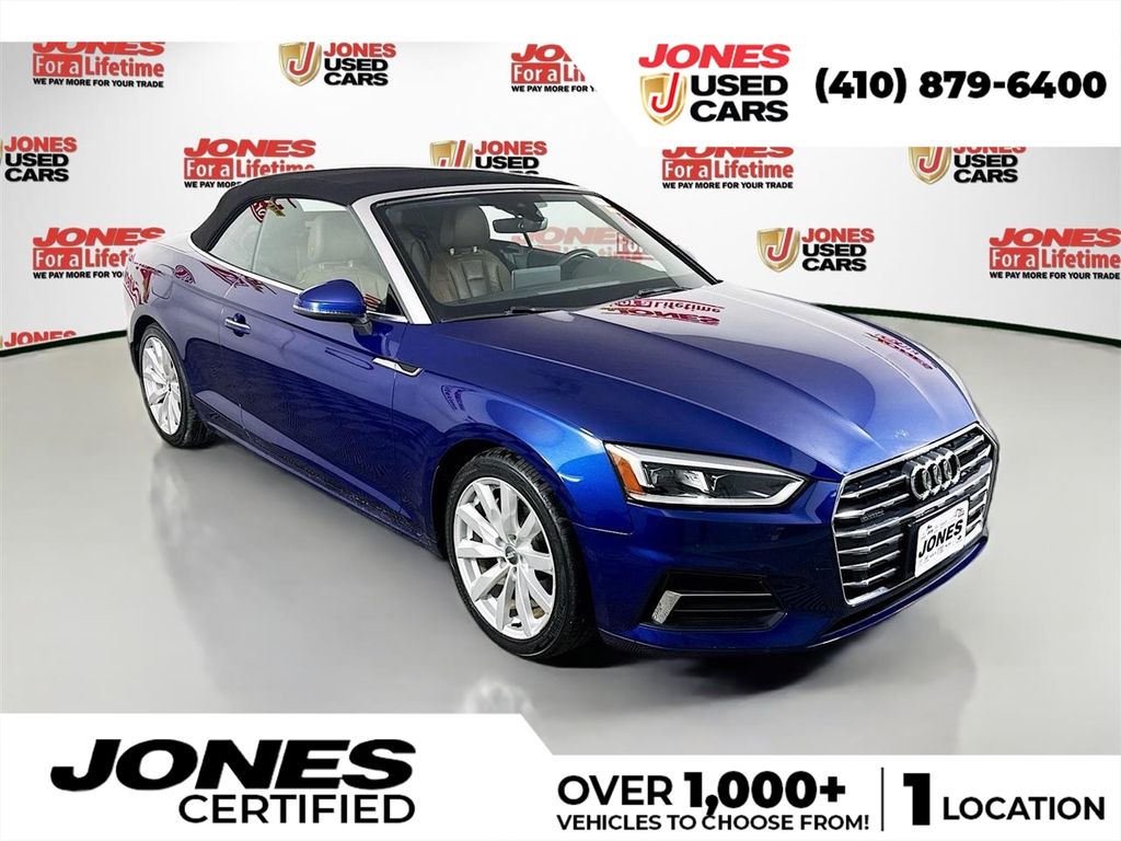2018 Audi A5 2.0T quattro Premium Plus Cabriolet AWD