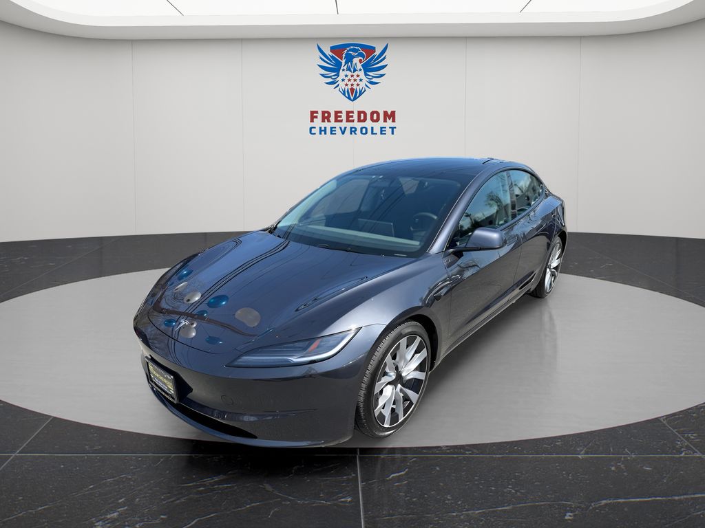 Stealth Gray 2024 Tesla Model 3 Long Range AWD Sedan All-Wheel Drive 1-Speed Automatic