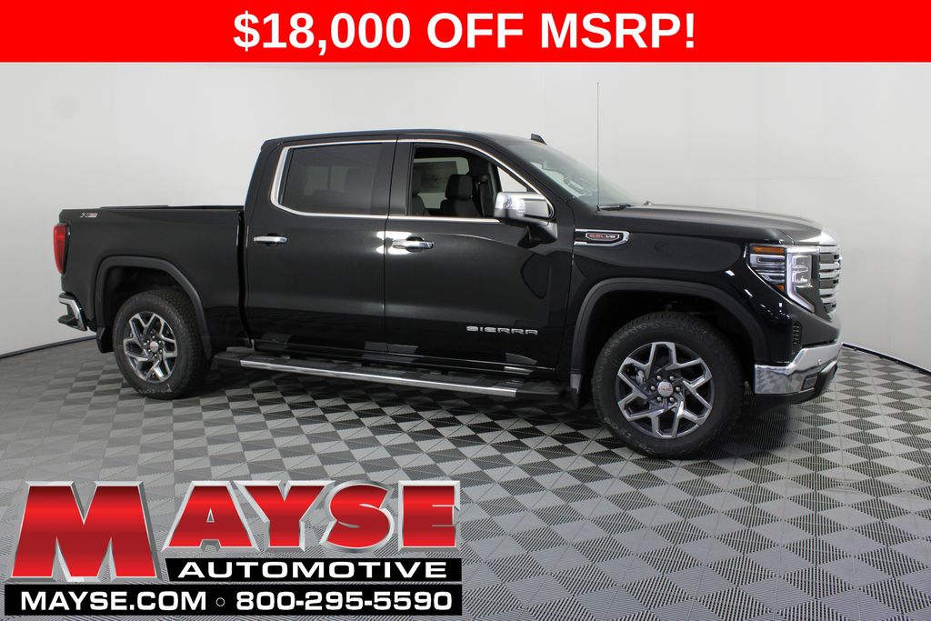 Onyx Black 2026 GMC Sierra 1500 Pickup Truck Four-Wheel Drive Automatic