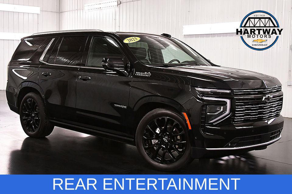 Black 2025 Chevrolet Tahoe SUV / Crossover Four-Wheel Drive