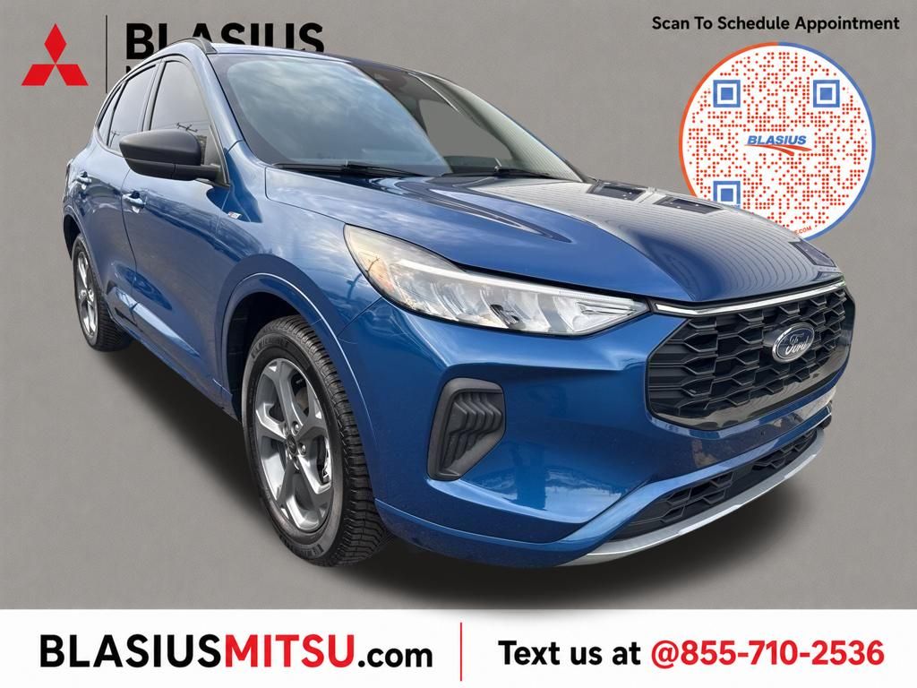 Blue Metallic 2023 Ford Escape SUV / Crossover All-Wheel Drive 8-Speed Automatic