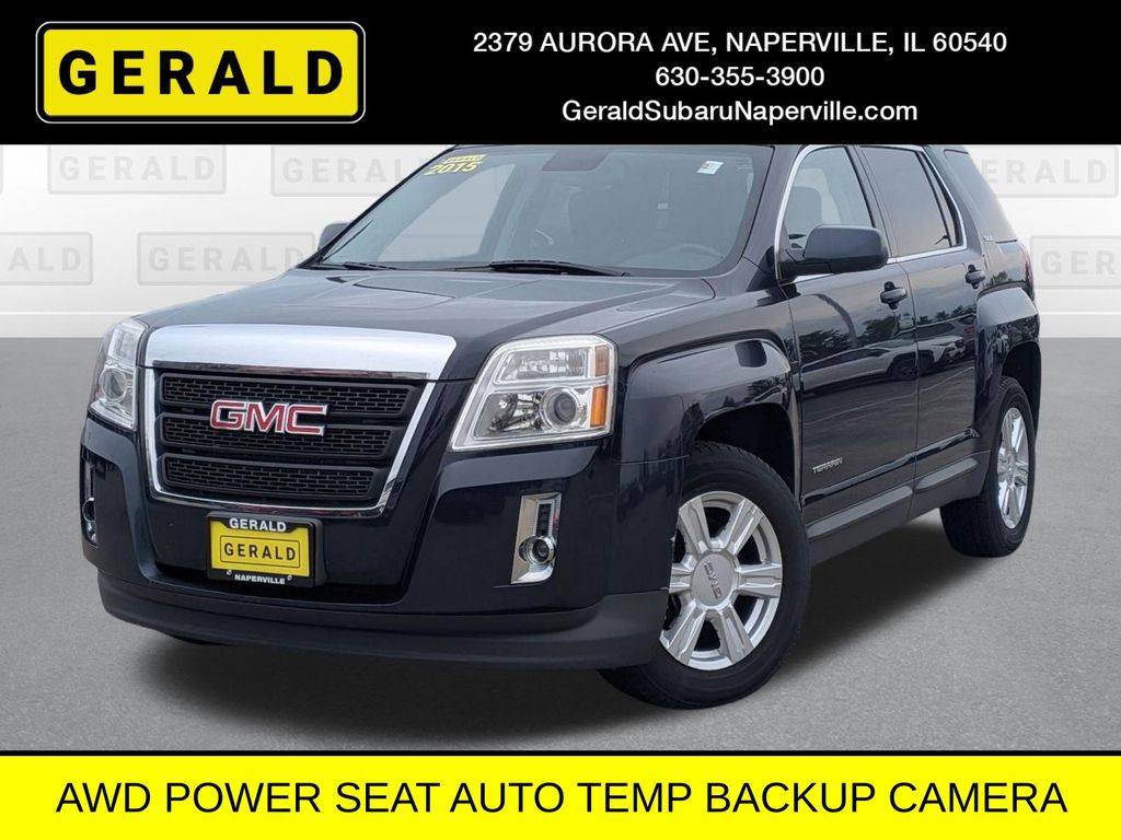 Dark Sapphire Blue Metallic 2015 GMC Terrain SUV / Crossover All-Wheel Drive 6-Speed Automatic