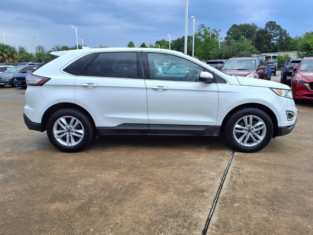 2015 Ford Edge SEL White at Autostrade