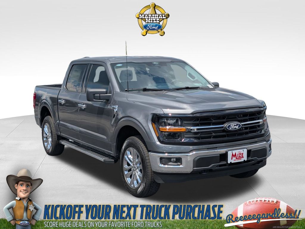 Carbonized Gray Metallic 2026 Ford F-150 Pickup Truck Four-Wheel Drive Automatic