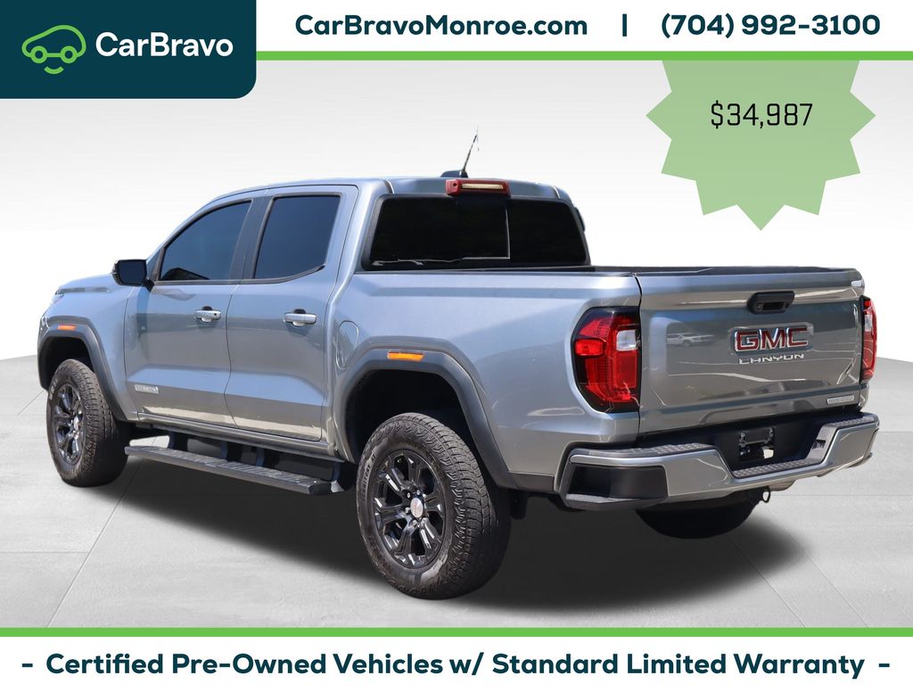 Sterling Metallic 2023 GMC Canyon Elevation Crew Cab RWD Pickup Truck 4X2 8-Speed Automatic