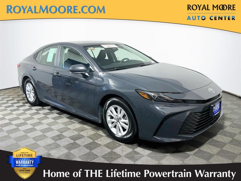 Underground 2025 Toyota Camry Sedan Front-Wheel Drive Continuously Variable Transmission